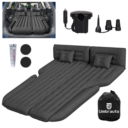 Umbrauto Car Camping SUV Air Mattress 1.0, Black