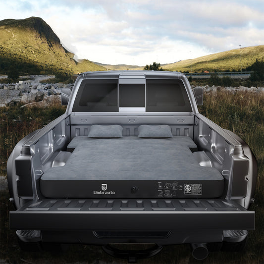 Umbrauto Full Size 5.5-5.8FT Truck Bed Air Mattress 1.0,Gray