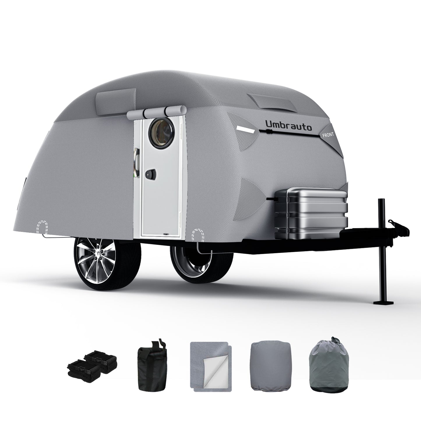 Umbrauto 7 Layers Teardrop Travel Trailer Cover