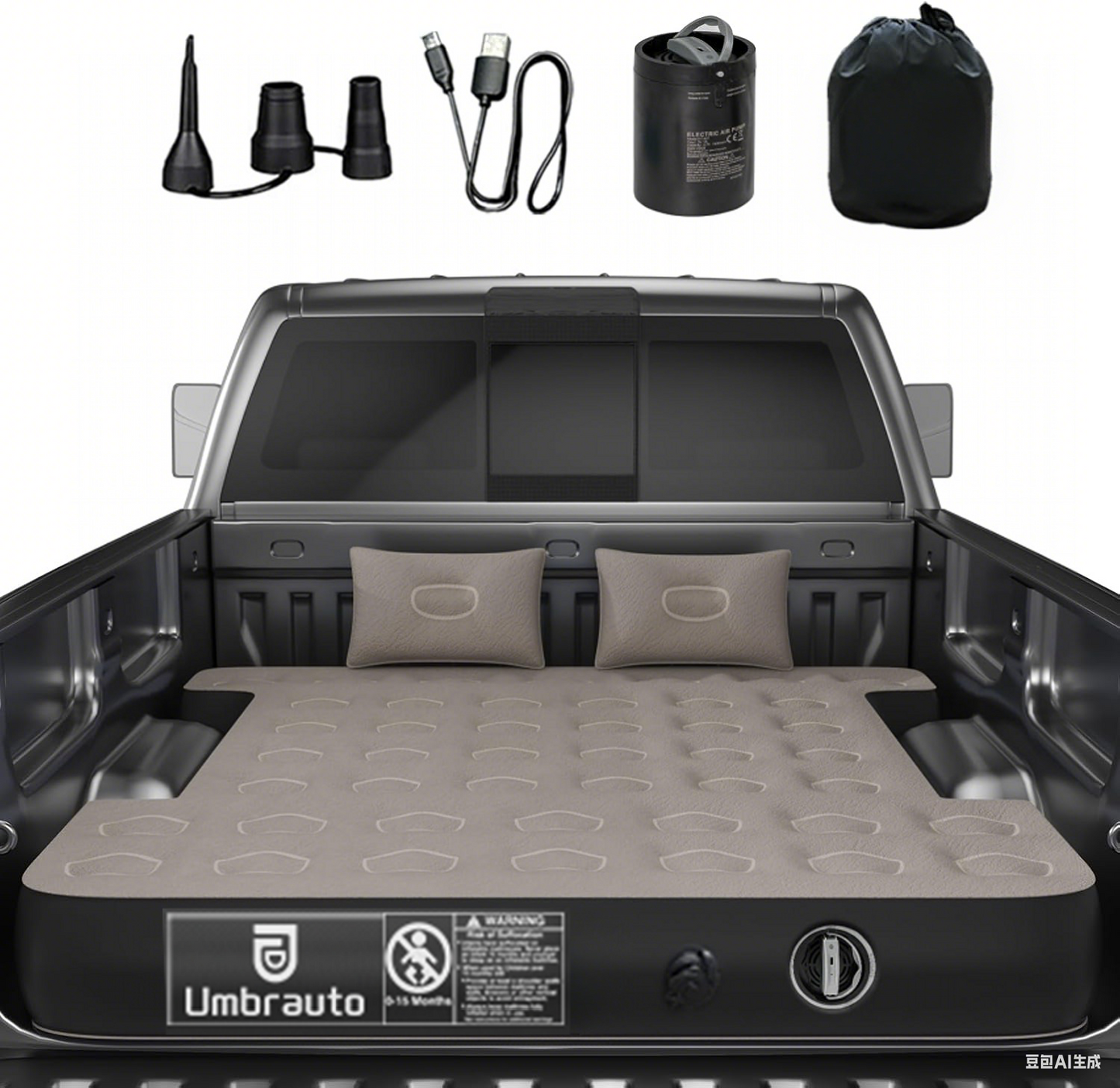 5.5-5.8ft | 6-6.5ft Ford Truck Bed Air Mattress 1.0