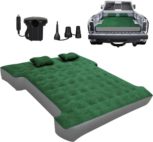 Umbrauto 5.5-5.8 FT Short Truck Bed Air Mattress  1.0,Green