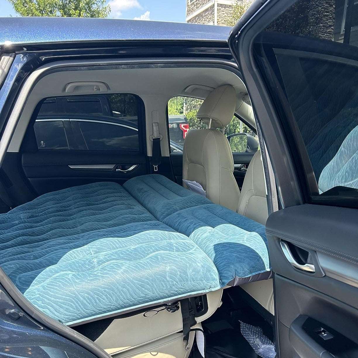 Umbrauto Car Camping SUV Air Mattress 1.0, Blue