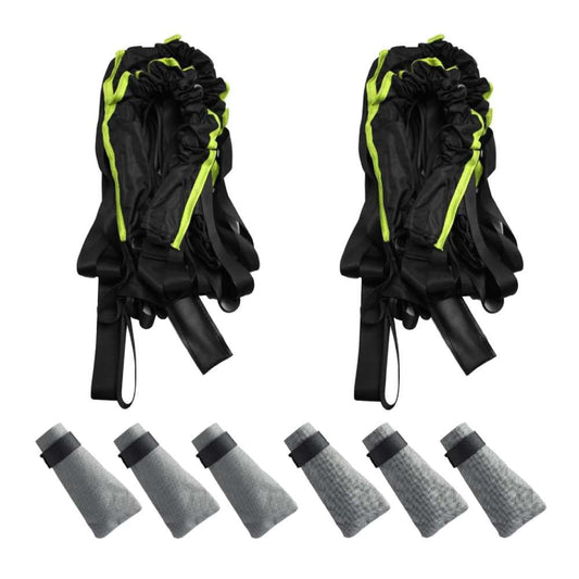 RV Tie-Down Straps with Gutter Guards – Heavy Duty Camper Cover Accessories Kit