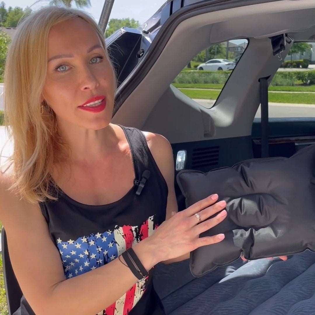 Umbrauto Car Camping SUV Air Mattress 1.0, Gray