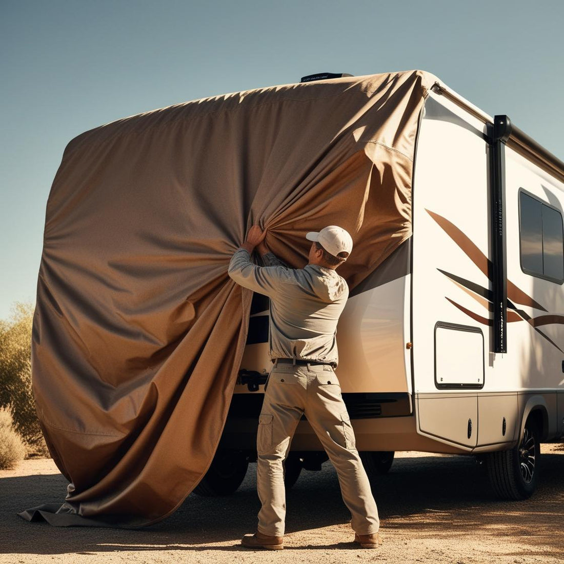 How to install RV Cover