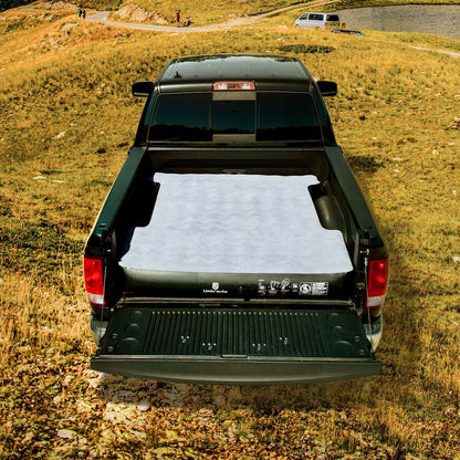 Full Size 6-6.5FT Truck Bed Air Mattress Bed Umbrauto 1.0，Gray