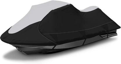 Jet Ski Cover VINPATIO 600D Trailerable Jetski Cover, Heavy Duty 100% Waterproof and UV Protection PWC Cover, 96"-101" L