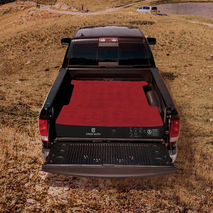 5.5-5.8FT Short Truck Bed Air Mattress Umbrauto,Red