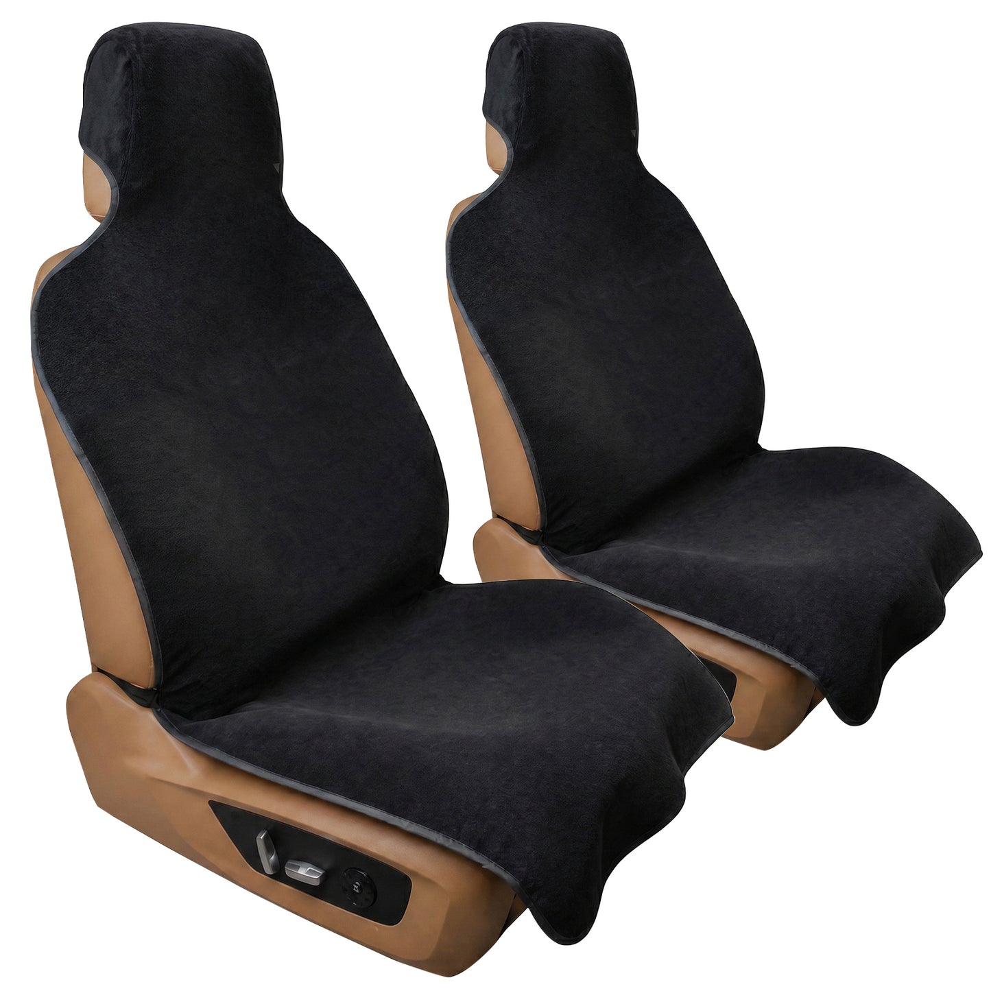 Umbrauto Car Seat Cover Towels Front Seats, Waterproof Sweat Car Seat Towel Protector After Gym Post Workout Athletic, SUV Truck Seat Towel Cover for Running Swimming Beach and Hiking
