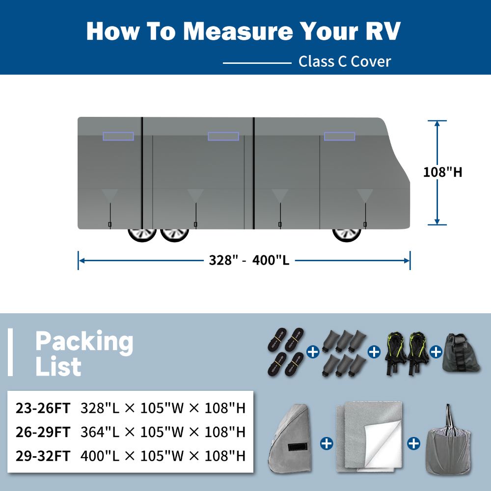 class c rv cover