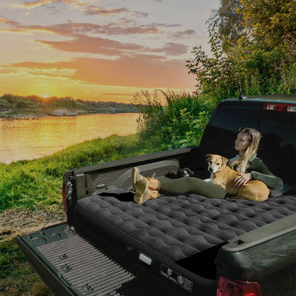 5.5-6.5ft Built-in Pump Short Truck Bed Air Mattress Umbrauto 3.0