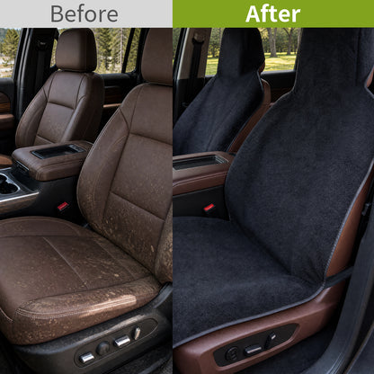 Umbrauto Car Seat Cover Towels Front Seats, Waterproof Sweat Car Seat Towel Protector After Gym Post Workout Athletic, SUV Truck Seat Towel Cover for Running Swimming Beach and Hiking