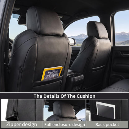 Truck Seat Covers for Toyota Tacoma 2024-2026 Double Cab, Full Set