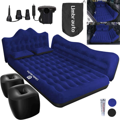 Car Back Seat Air Mattress Inflatable Vehicle Air Mattress