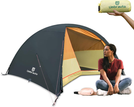 Umbrauto 4 Person Ultralight Camping Tent – Waterproof 3-Season Dome Tent for Hiking, Backpacking & Outdoor Adventure