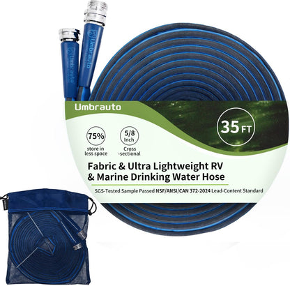 RV Water Hose  Drinking, 5/8'' Camper Fresh Water Fill Hose for RV Travel Trailer