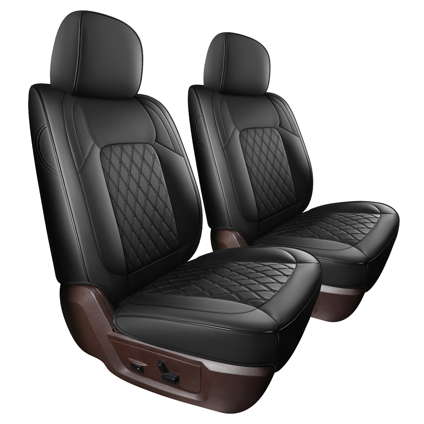 Umbrauto Custom Leather Seat Covers for Dodge Ram 1500 2500 3500 (2009–2025), Full Coverage Luxury Fit for Crew Cab, Double Cab & Regular Cab