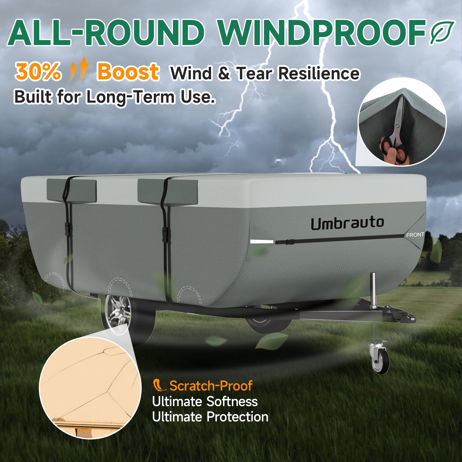 folding camper tent Pop Up Camper Cover Trailer Cover Waterproof for winter Snow Camper Cover