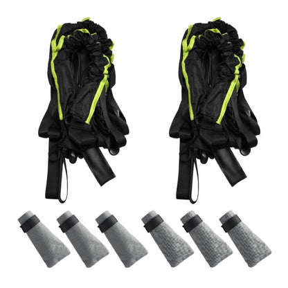 RV Tie-Down Straps with Gutter Guards – Heavy Duty Camper Cover Accessories Kit