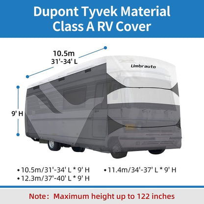 Dupont Tyvek Top Class A RV Cover Umbrauto