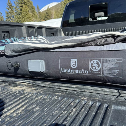 Umbrauto 5.5-6.5ft Built-in Pump Short Truck Bed Air Mattress 3.0