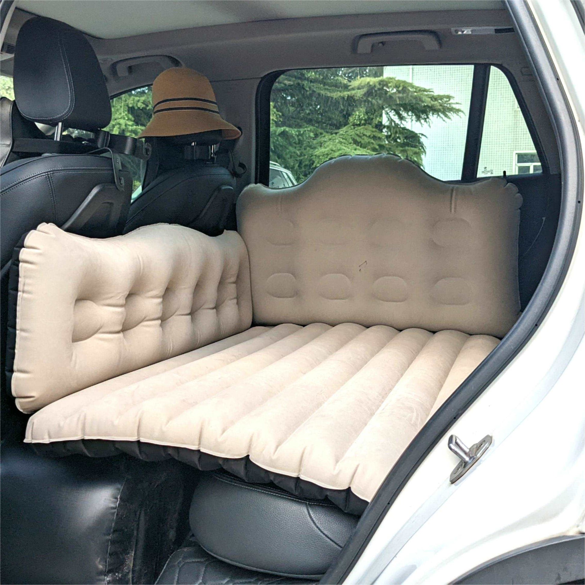 Car Back Seat Air Mattress Inflatable Vehicle Air Mattress