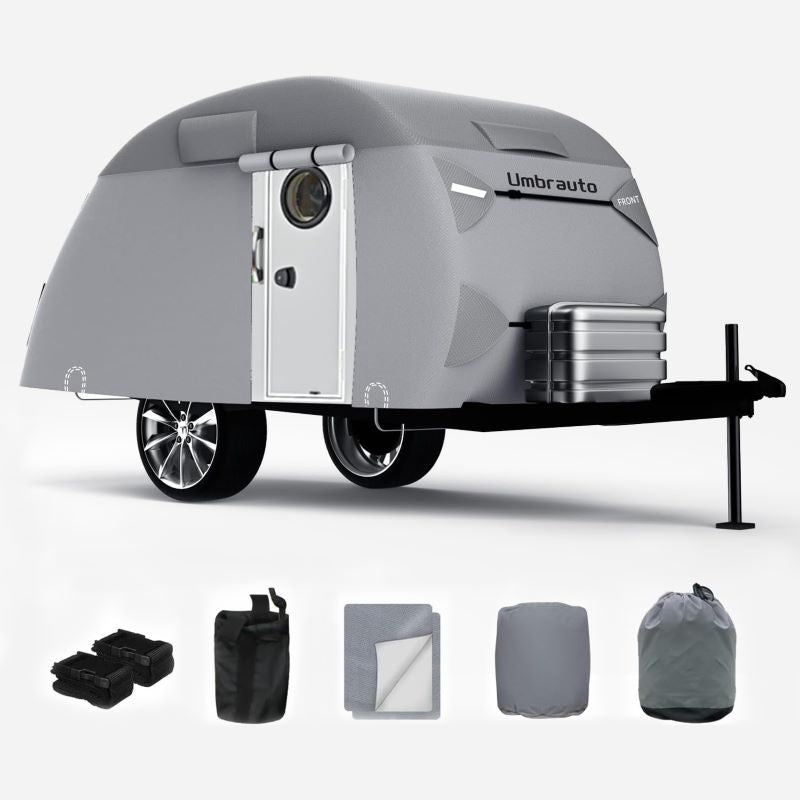 Umbrauto 7 Layers Teardrop Travel Trailer Cover